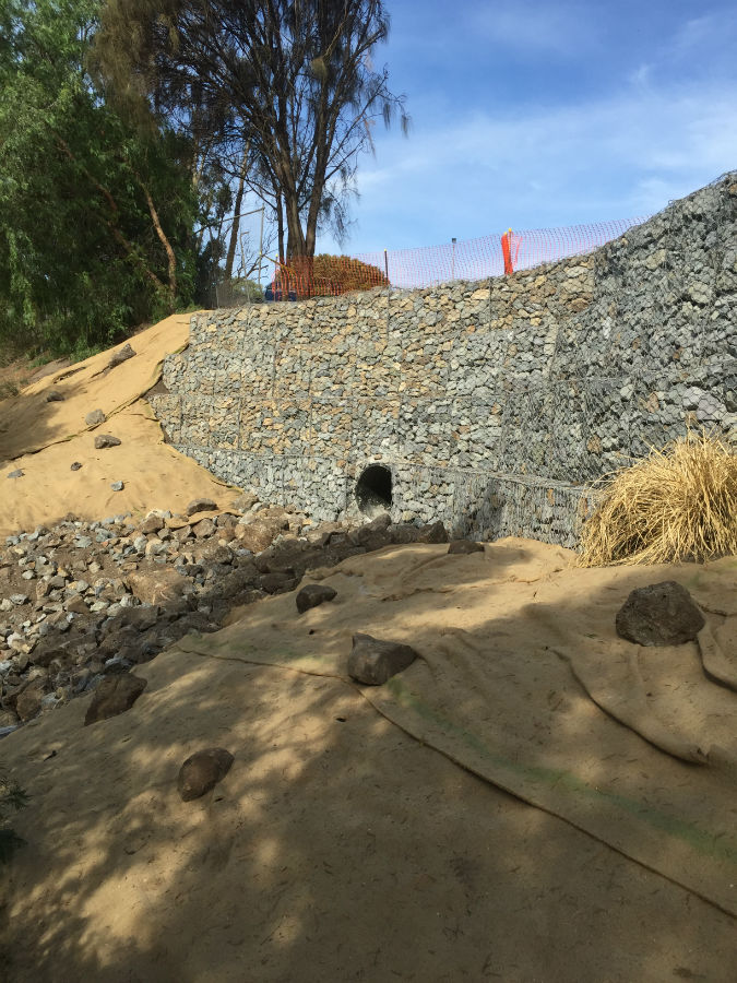 Coulsons Reserve Drainage Outlet Construction